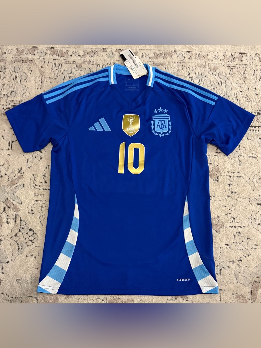 Adidas Authentic Argentina 2024 National Team IP8413 Messi #10 Jersey Men’s Sz M - Picture 1 of 11